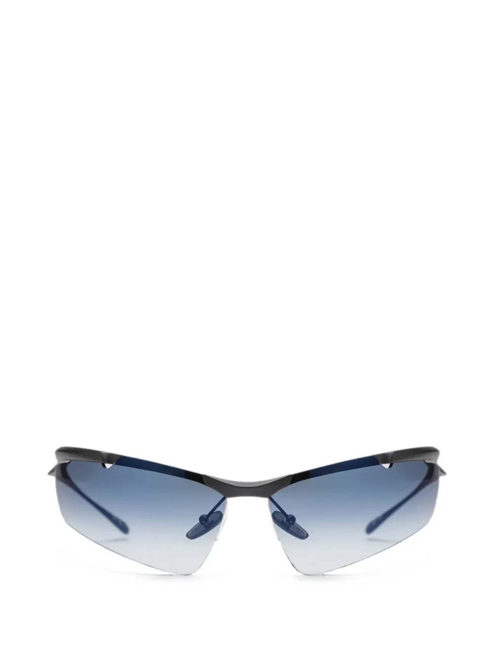 Balenciaga Boomerang cat-eye sunglasses - Schwarz