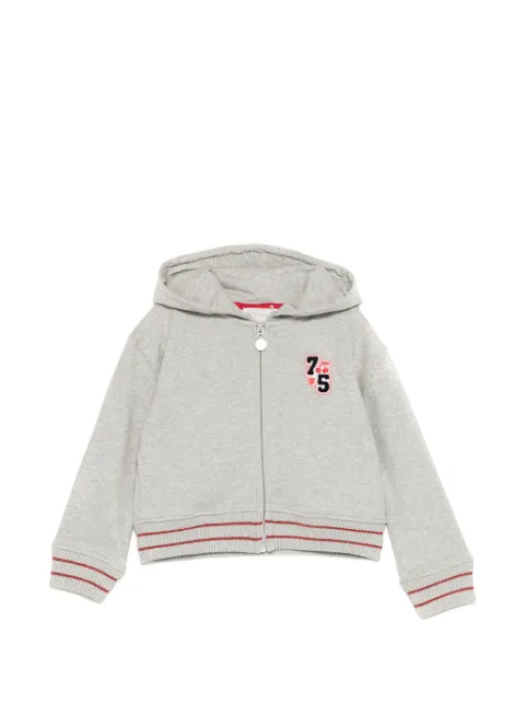 Bonpoint logo-embroidered hoodie