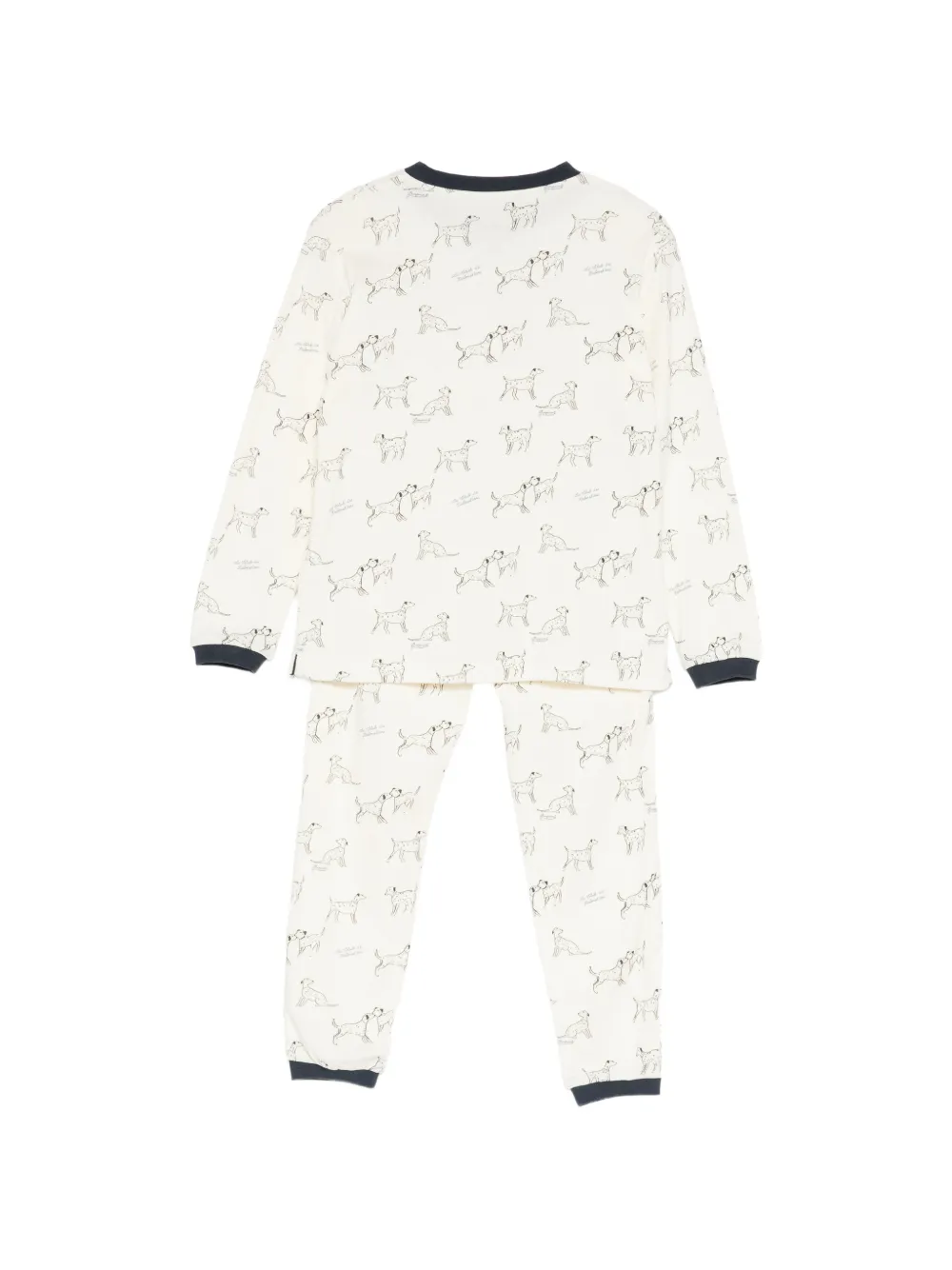 Bonpoint Planet pajama set Beige