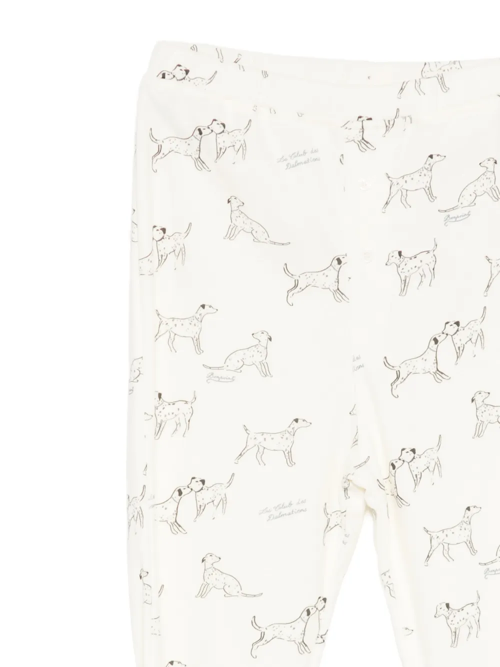 Bonpoint Planet pajama set Beige