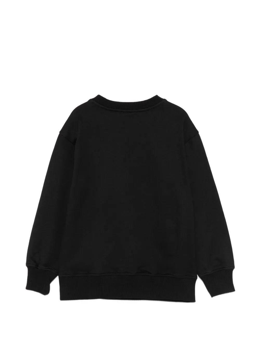 Moschino Kids Sweater met popcornprint Zwart