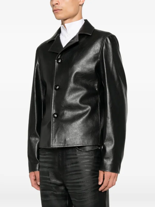 MM6 Maison Margiela ボタン ジャケット | ブラック | FARFETCH JP