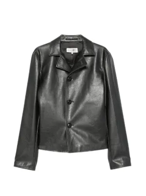 Ernest W. Baker Ernest W レザージャケット | ブラック | FARFETCH JP