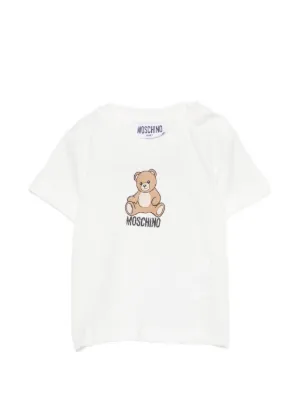 Moschino Kids テディベア Tシャツ | ホワイト | FARFETCH JP
