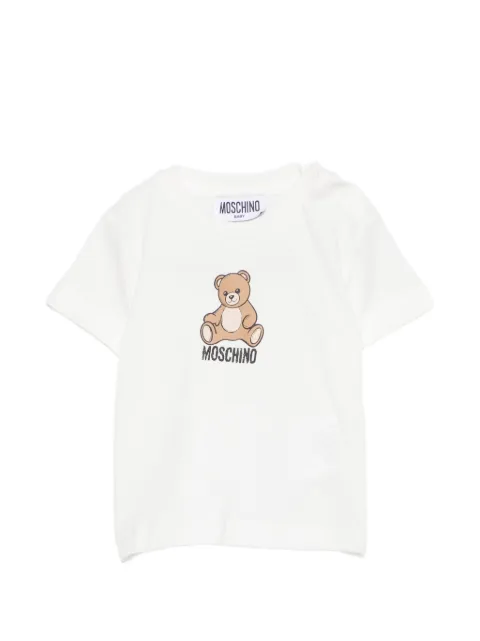 Moschino Kids playera con motivo Teddy Bear