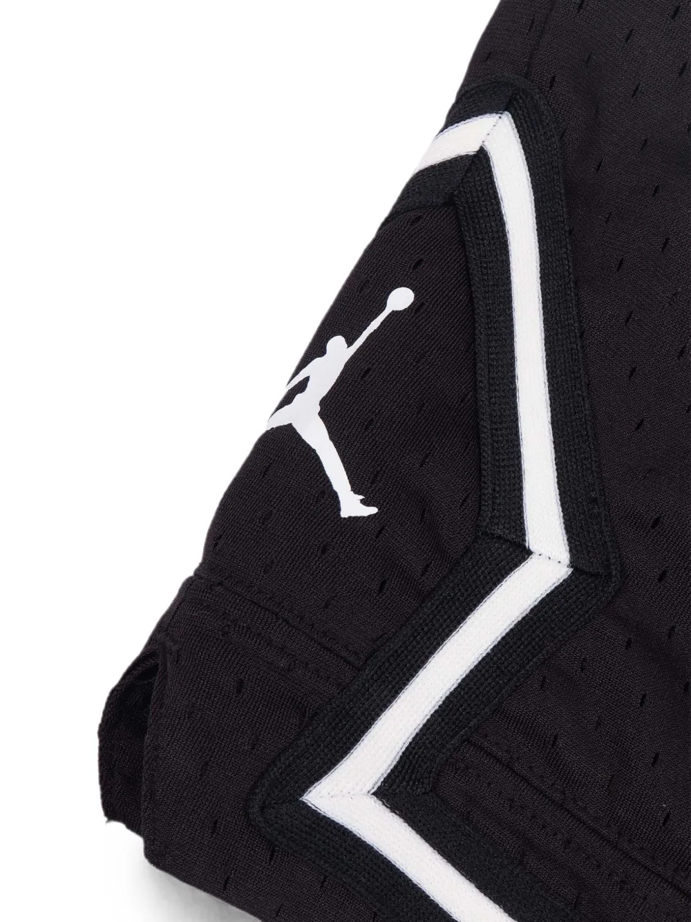 Jordan Kids Diamond Dri-FIT shorts Zwart