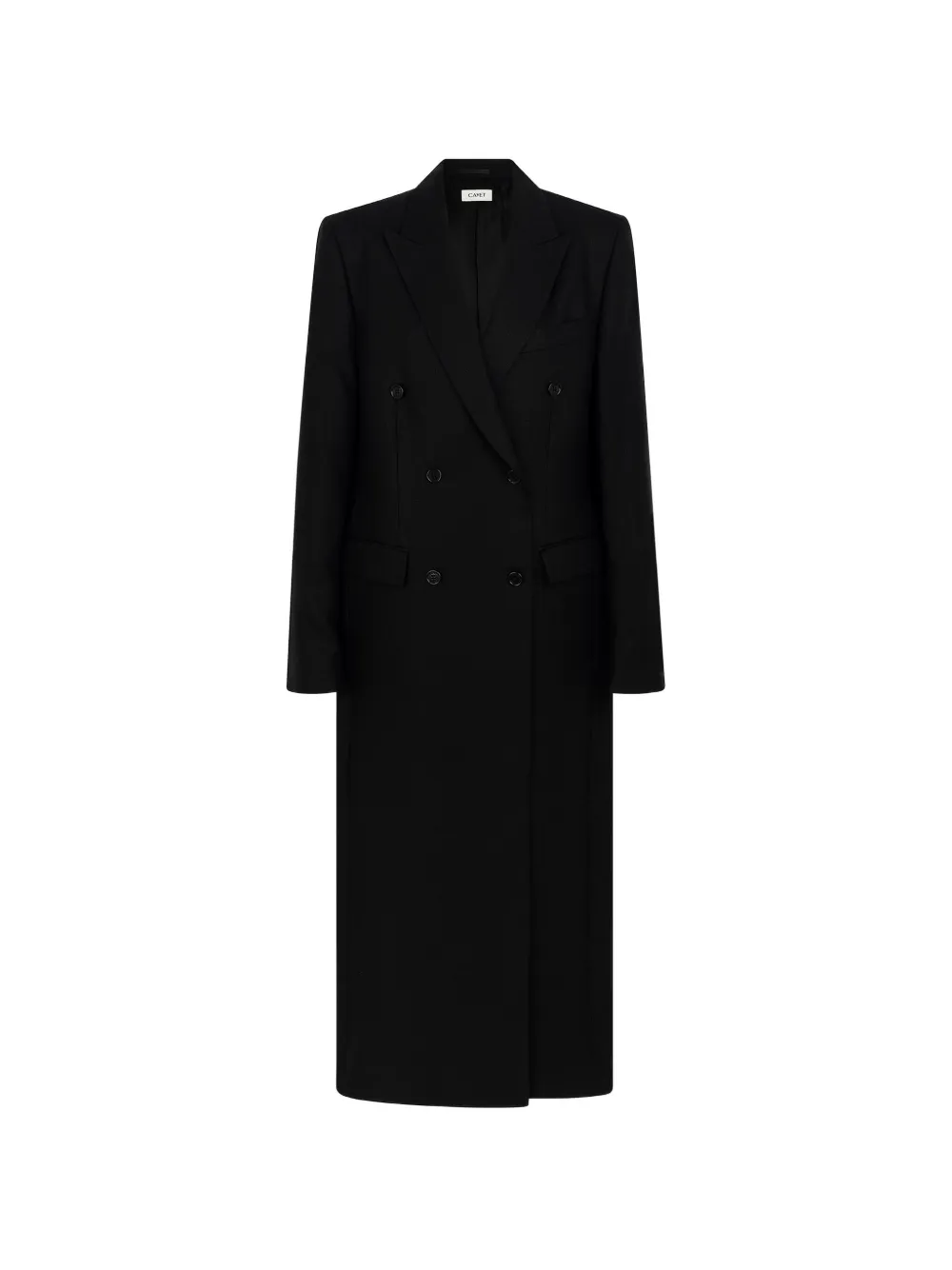 CAYET Rasha double-breasted blazer - Schwarz