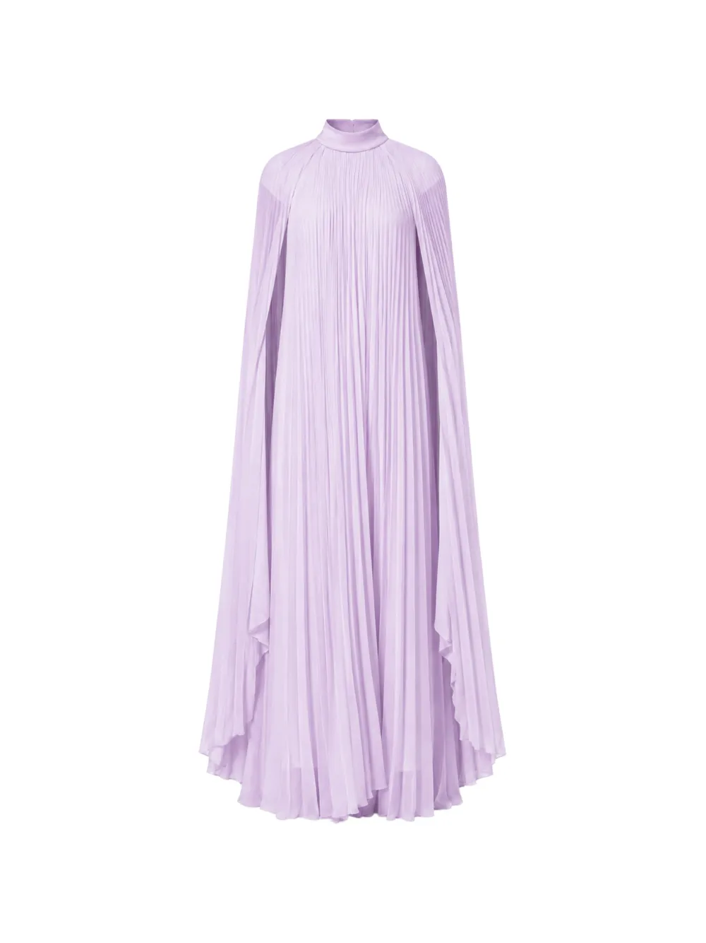 Gemy Maalouf pleated cape-style dress