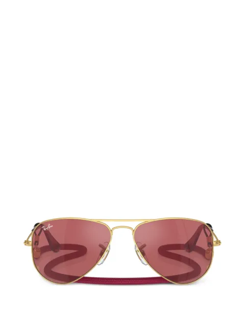 RAY-BAN JUNIOR pilot-frame sunglasses