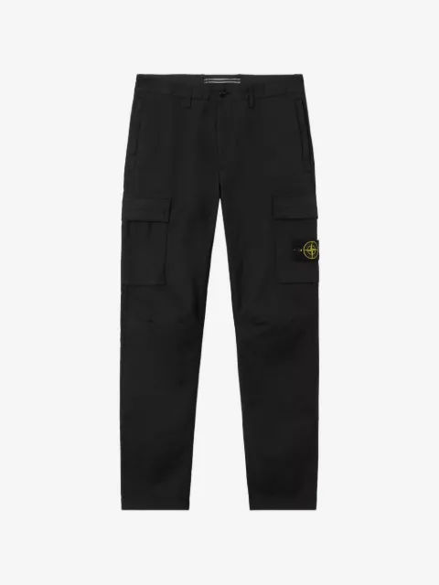 Stone Island logo-patch cargo pants