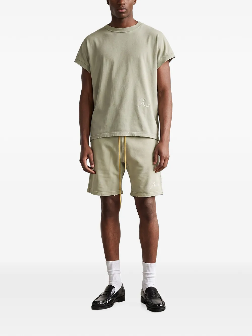 RHUDE Classique sweatshorts - Verde