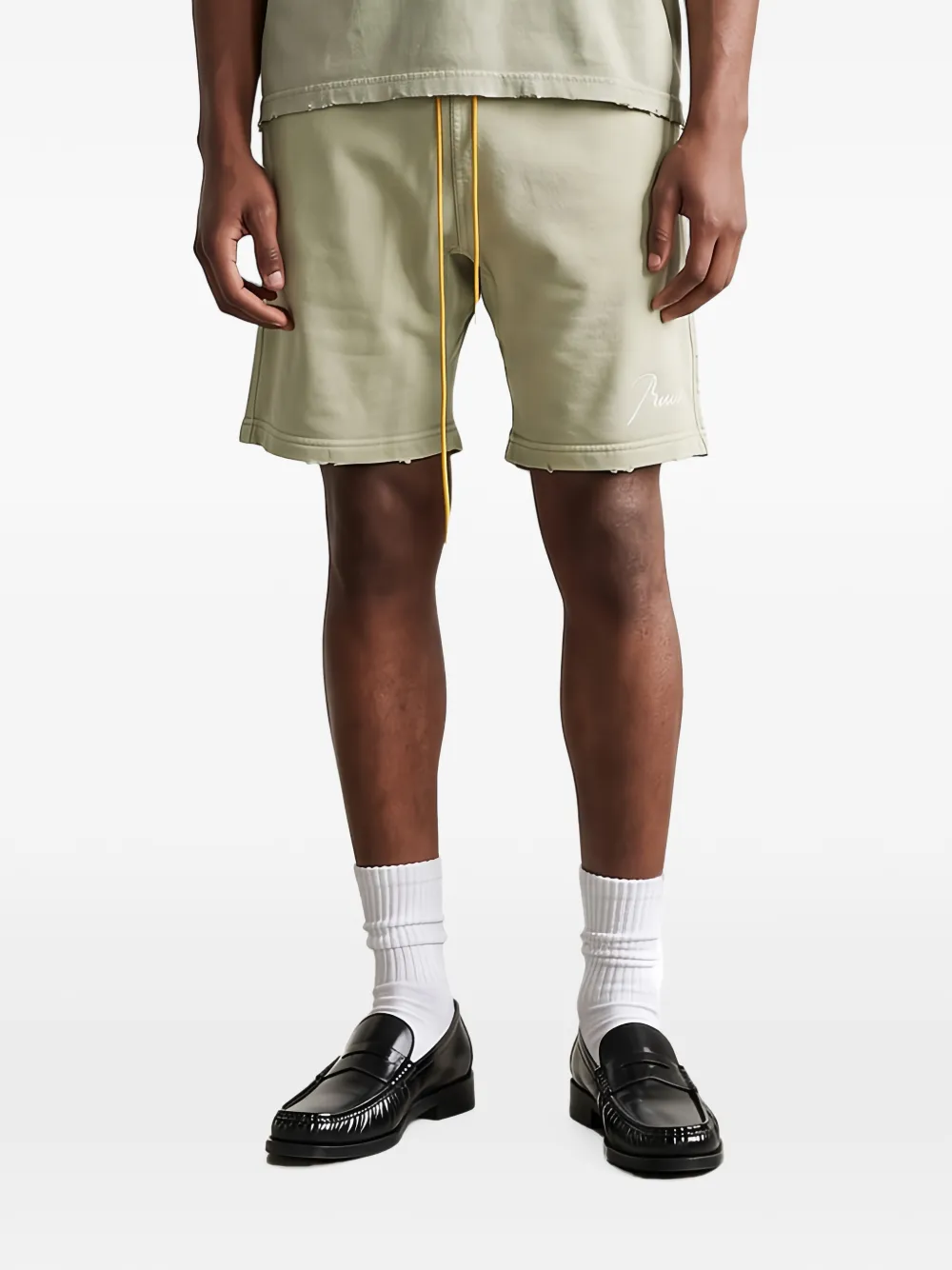 RHUDE Classique sweatshorts - Verde