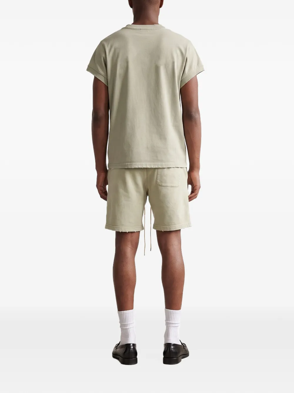 RHUDE Classique sweatshorts Groen