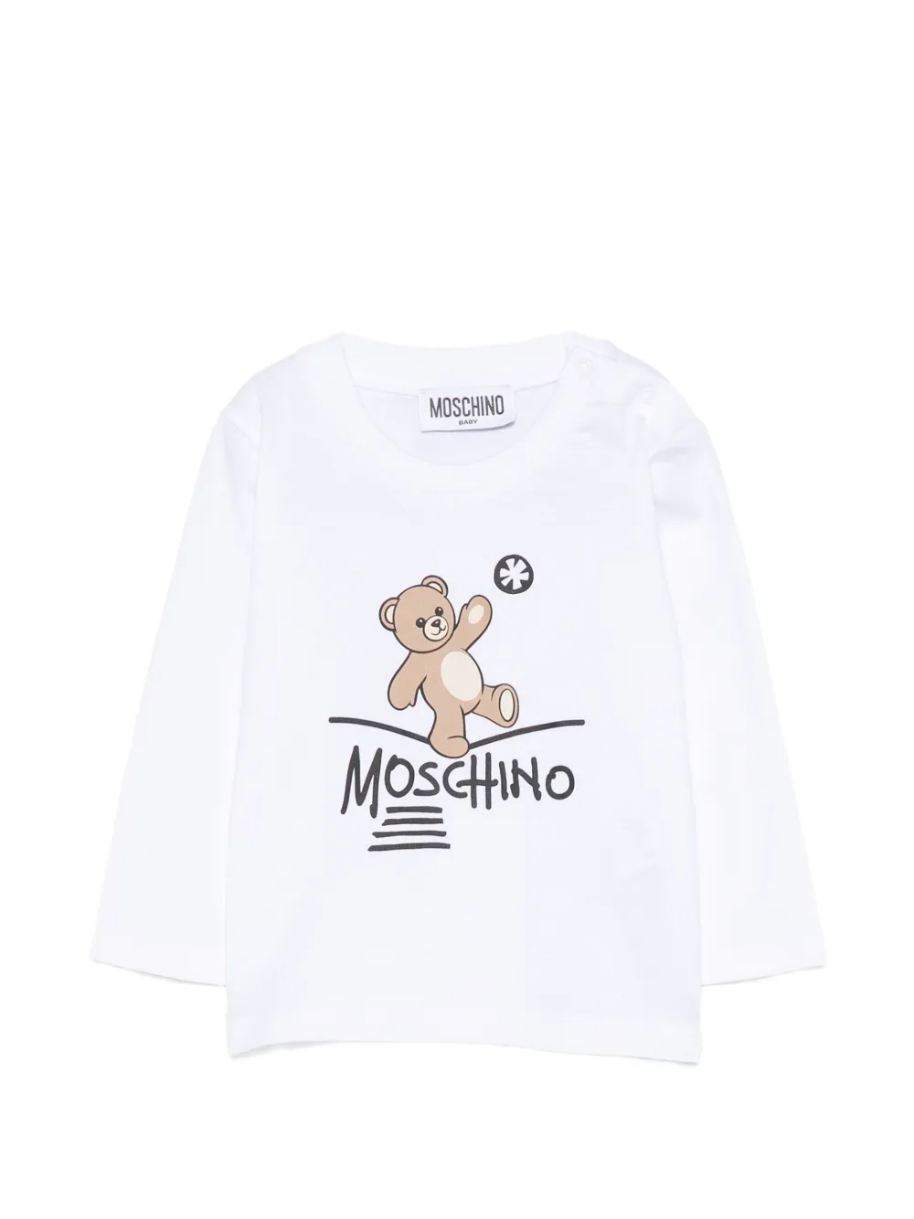 Moschino Kids Teddy Bear T-shirt - Weiß