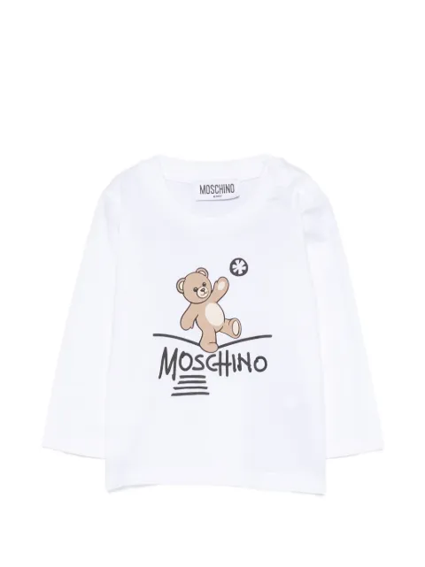 Moschino Kids playera con motivo Teddy Bear
