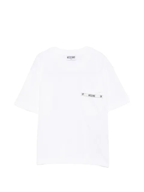 Moschino Kids t-shirt à patch logo