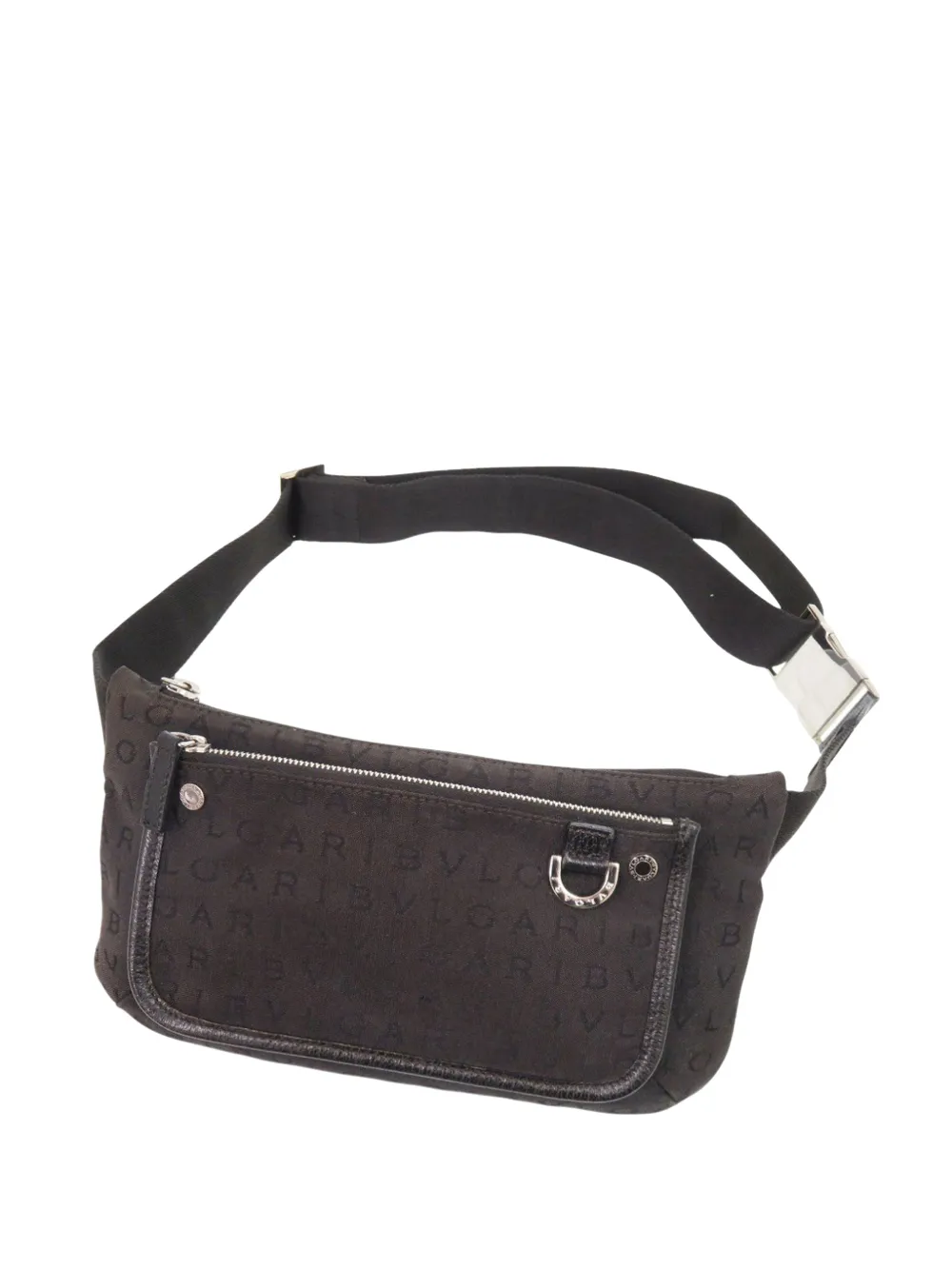 Bvlgari Pre-Owned Marsupio Logomania in tela 2010-2026 - Marrone
