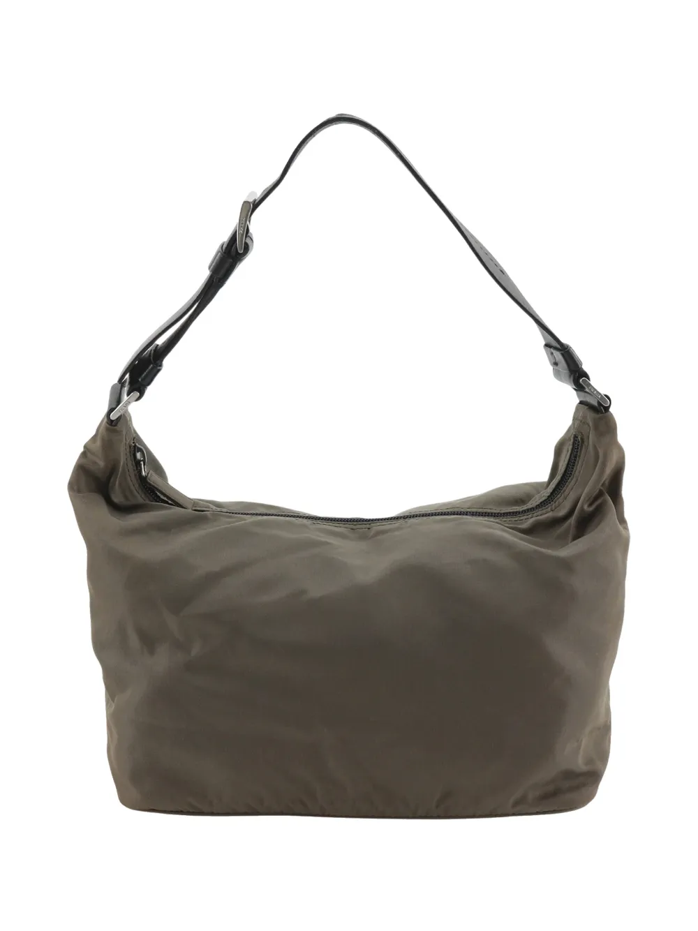 Prada Pre-Owned Borsa a spalla in tessuto 2000-2013 - Marrone