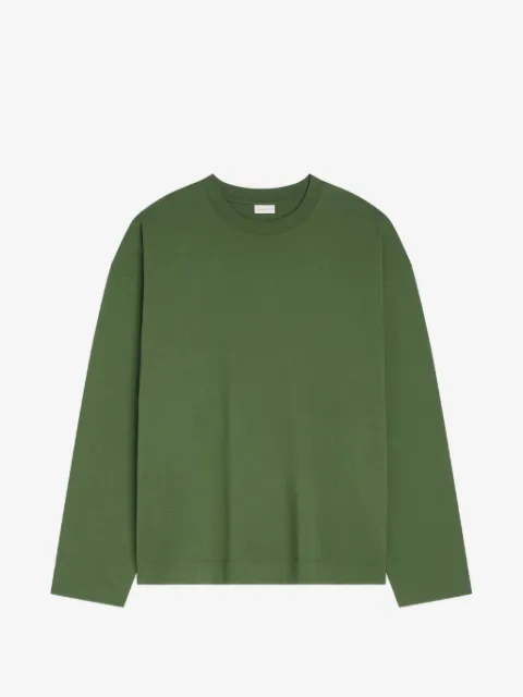 DRIES VAN NOTEN long-sleeve cotton T-shirt