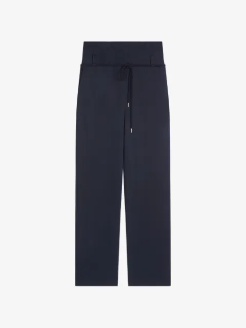DRIES VAN NOTEN drawstring cotton sweatpants