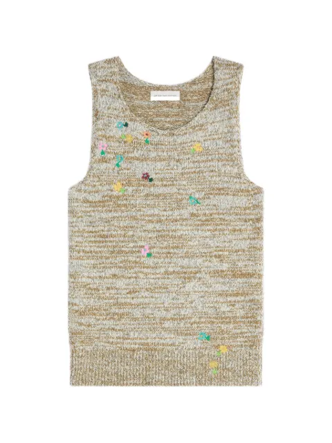 DRIES VAN NOTEN embroidered wool sweater