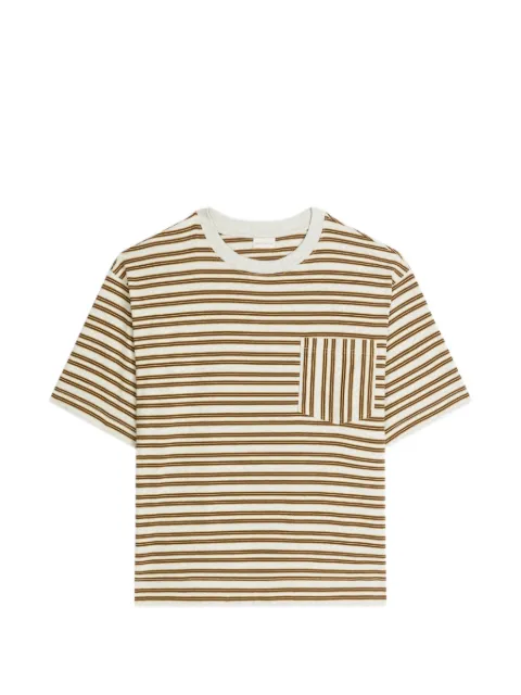DRIES VAN NOTEN striped cotton T-shirt