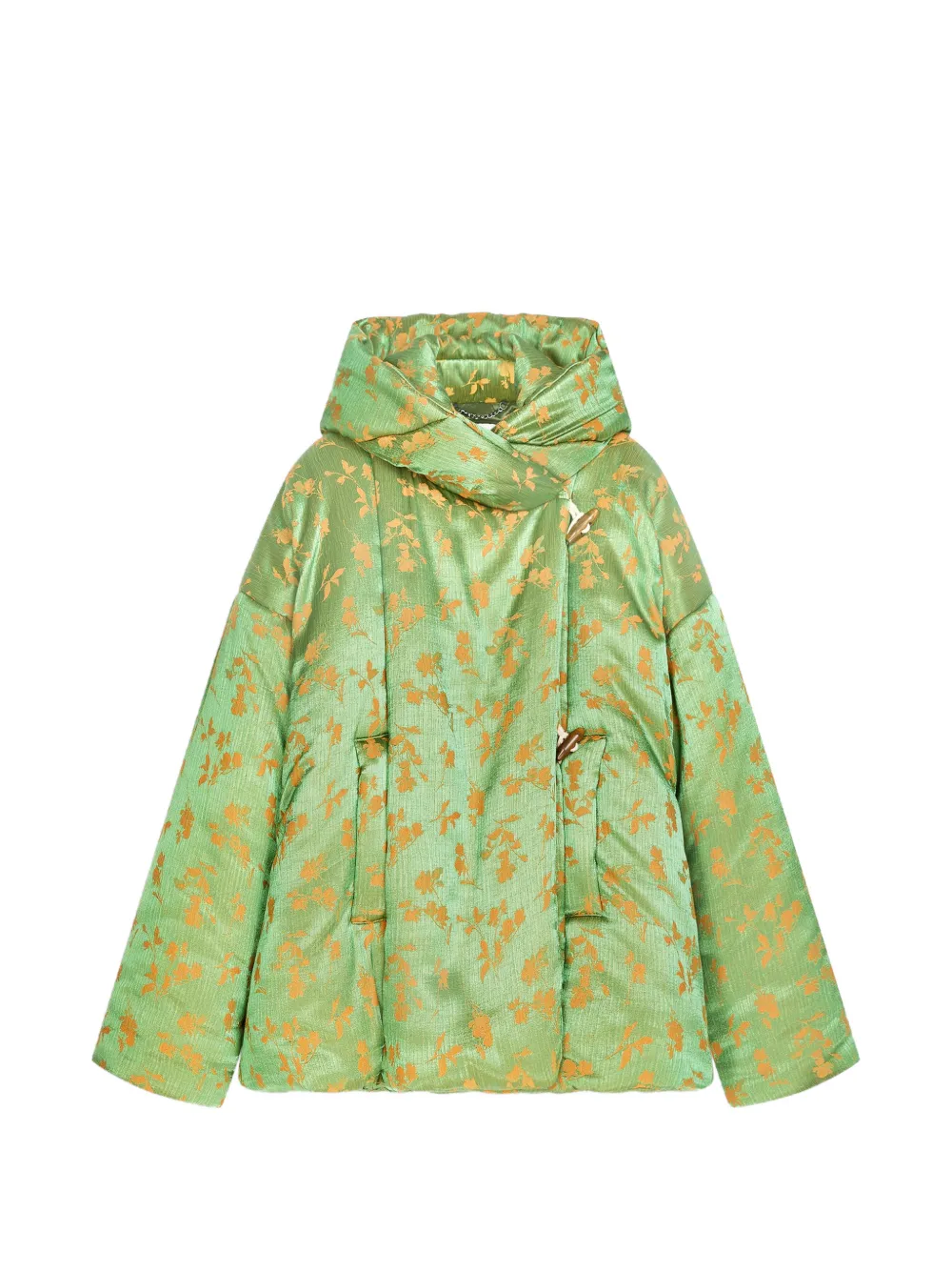 DRIES VAN NOTEN Gefütterte Jacquard-Jacke - Grün