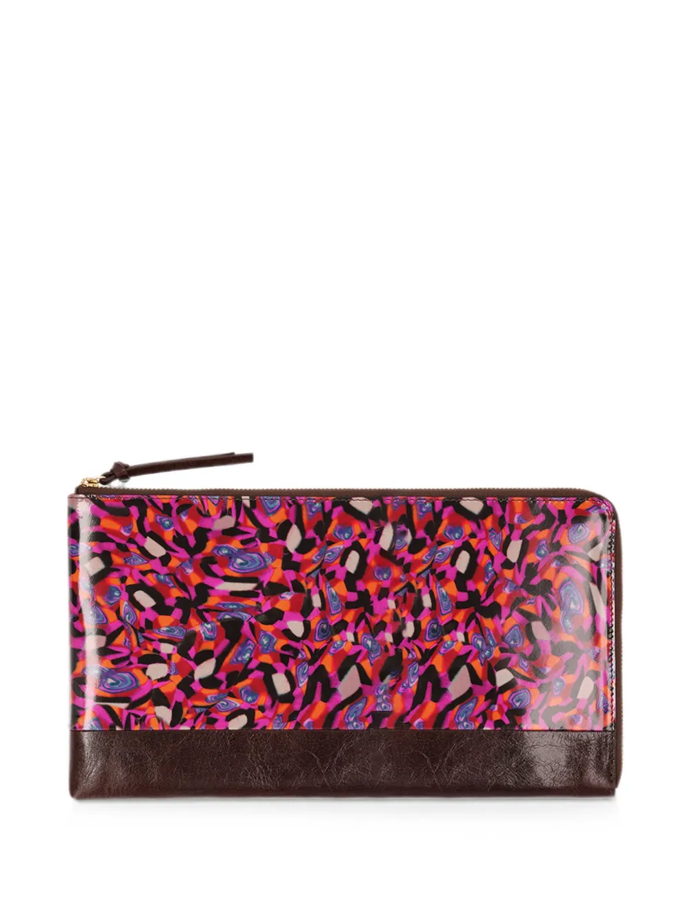 DRIES VAN NOTEN large leather wallet - Rosa