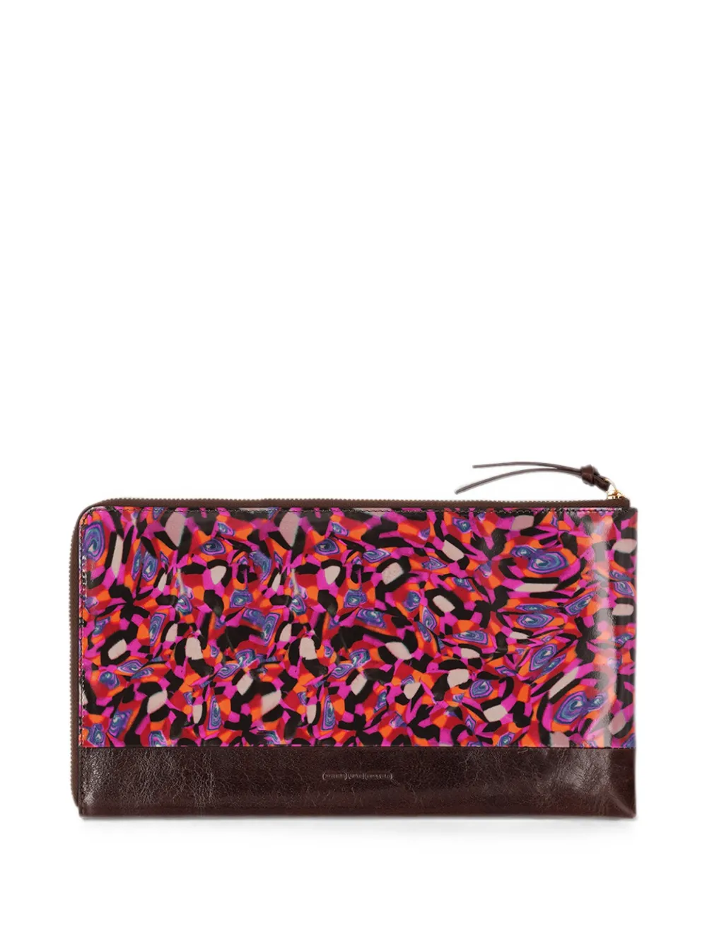 DRIES VAN NOTEN large leather wallet - Rosa