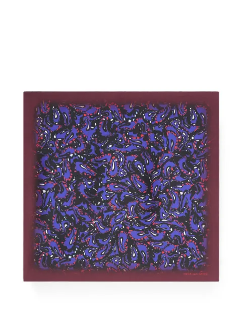 DRIES VAN NOTEN silk pocket square