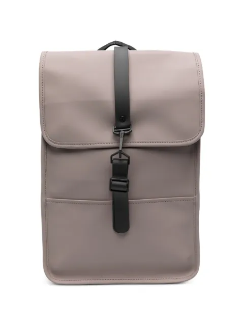 Rains carabiner-fastening foldover-top backpack