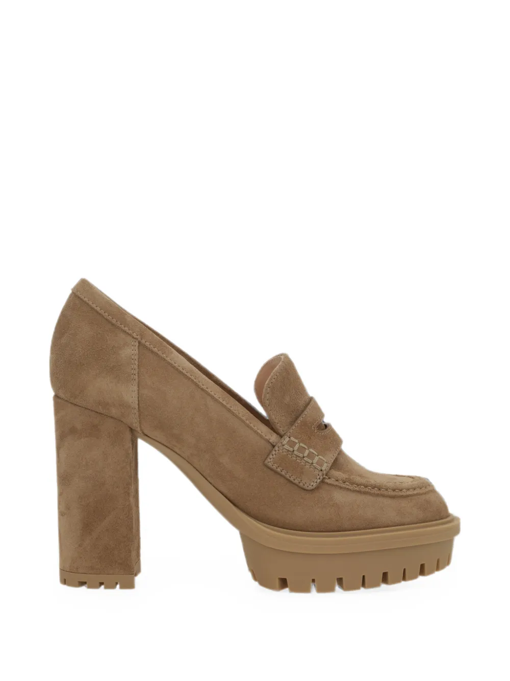 Gianvito Rossi Barry platform pumps Bruin