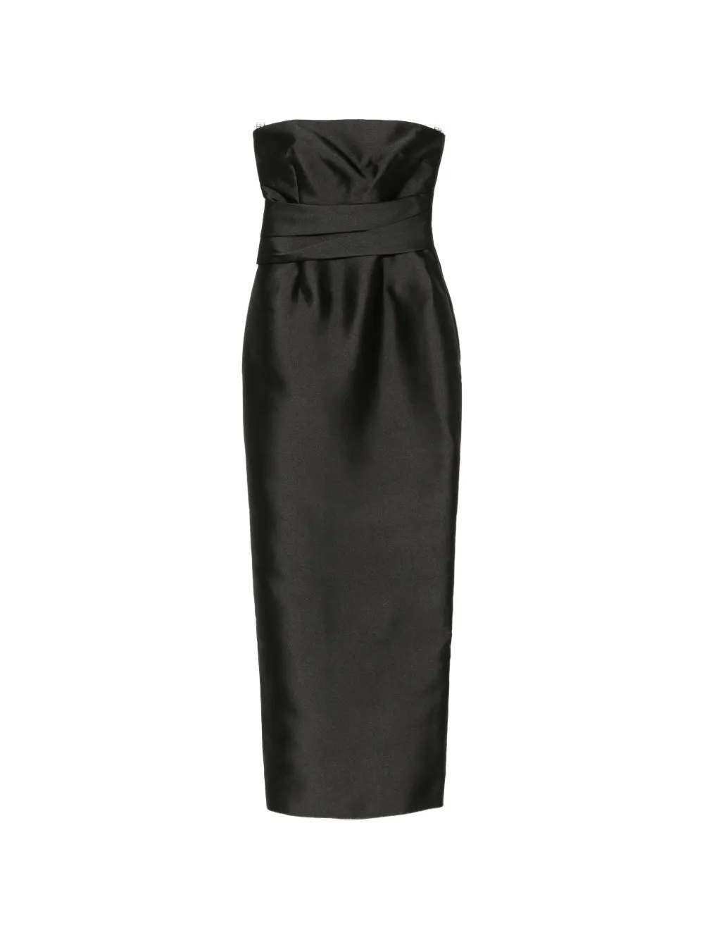 Solace London Ingrid maxi dress - Nero