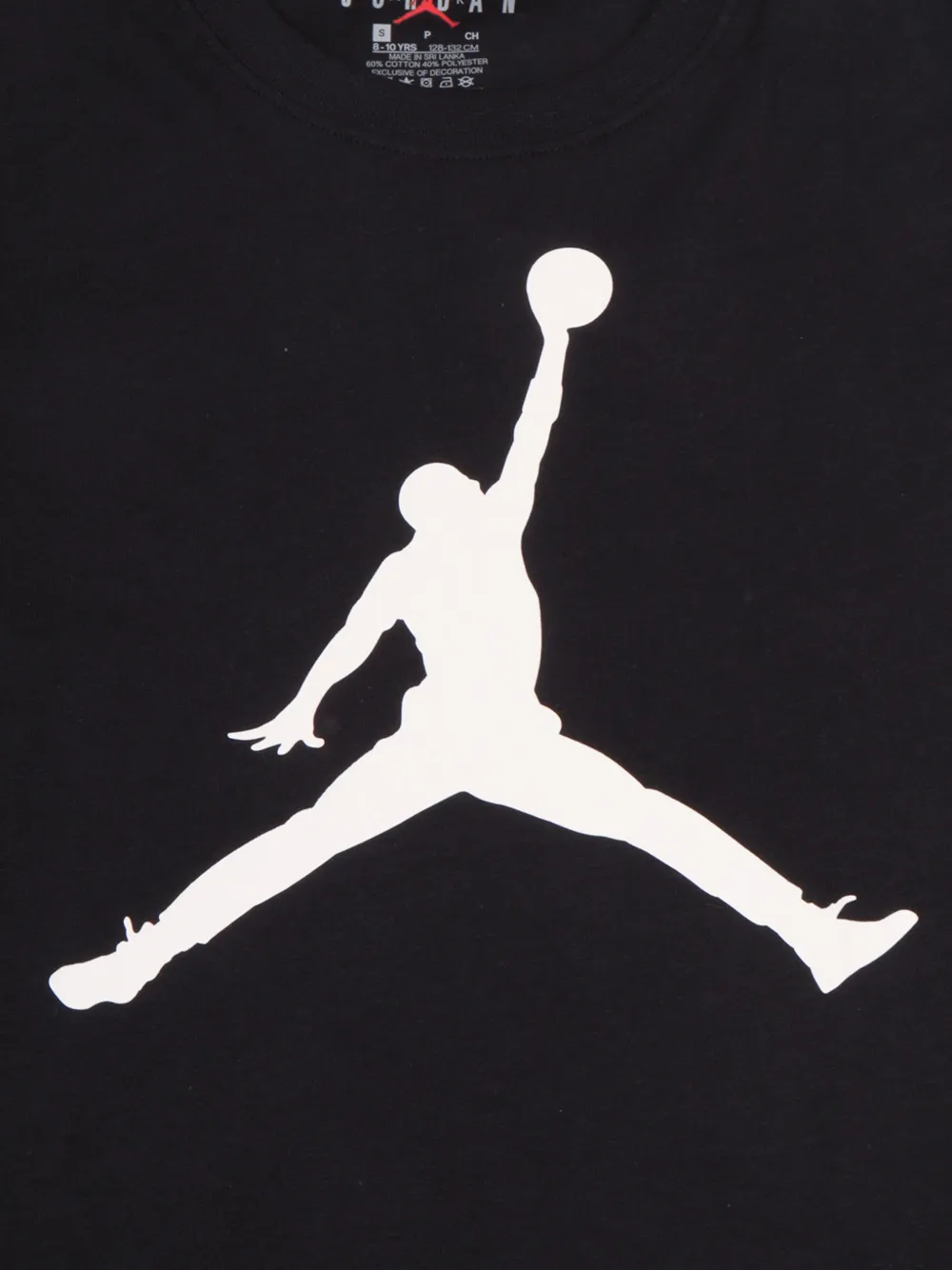 Jordan Kids Jumpman T-shirt Zwart