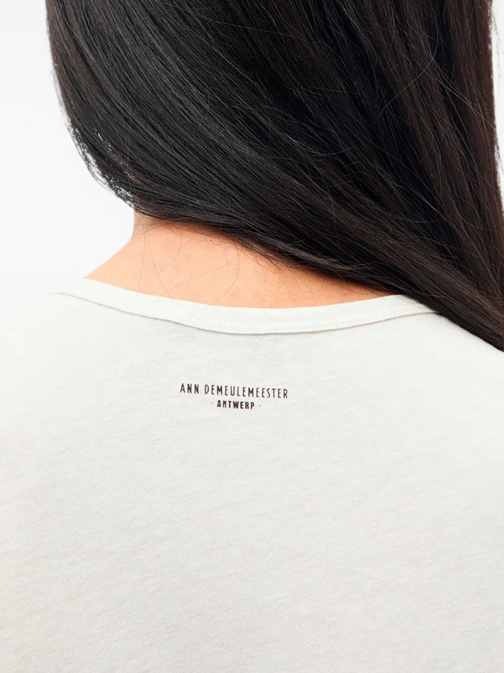 Ann Demeulemeester Baptist T-shirt met grafische print Wit