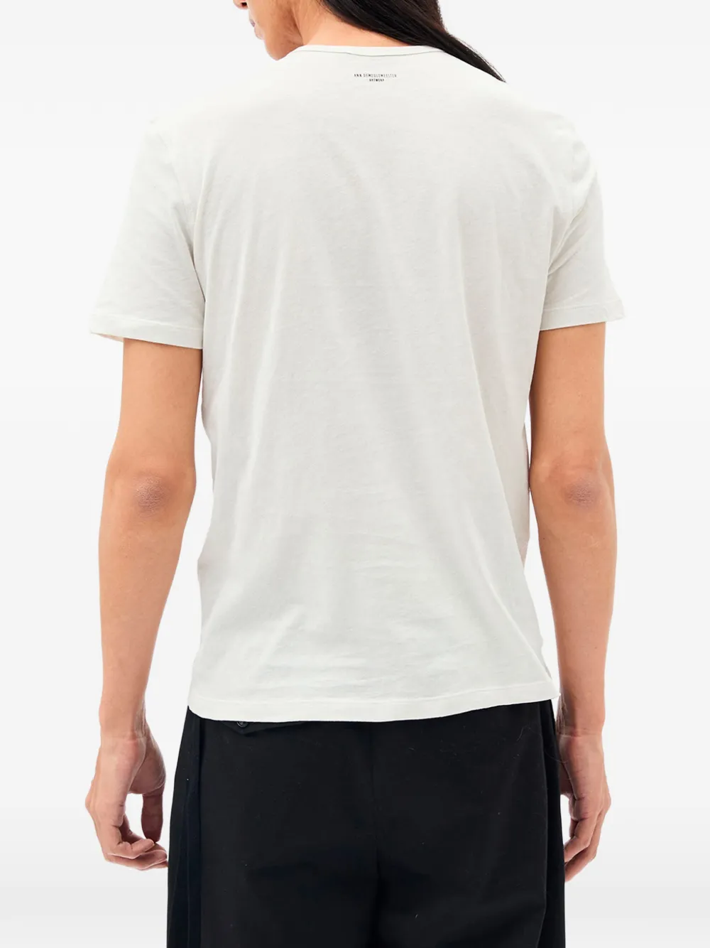 Ann Demeulemeester Baptist T-shirt met grafische print Wit
