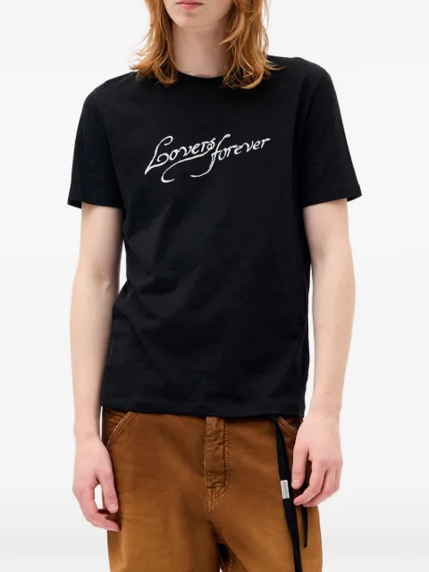 Ann Demeulemeester t-shirt Baptist à slogan imprimé