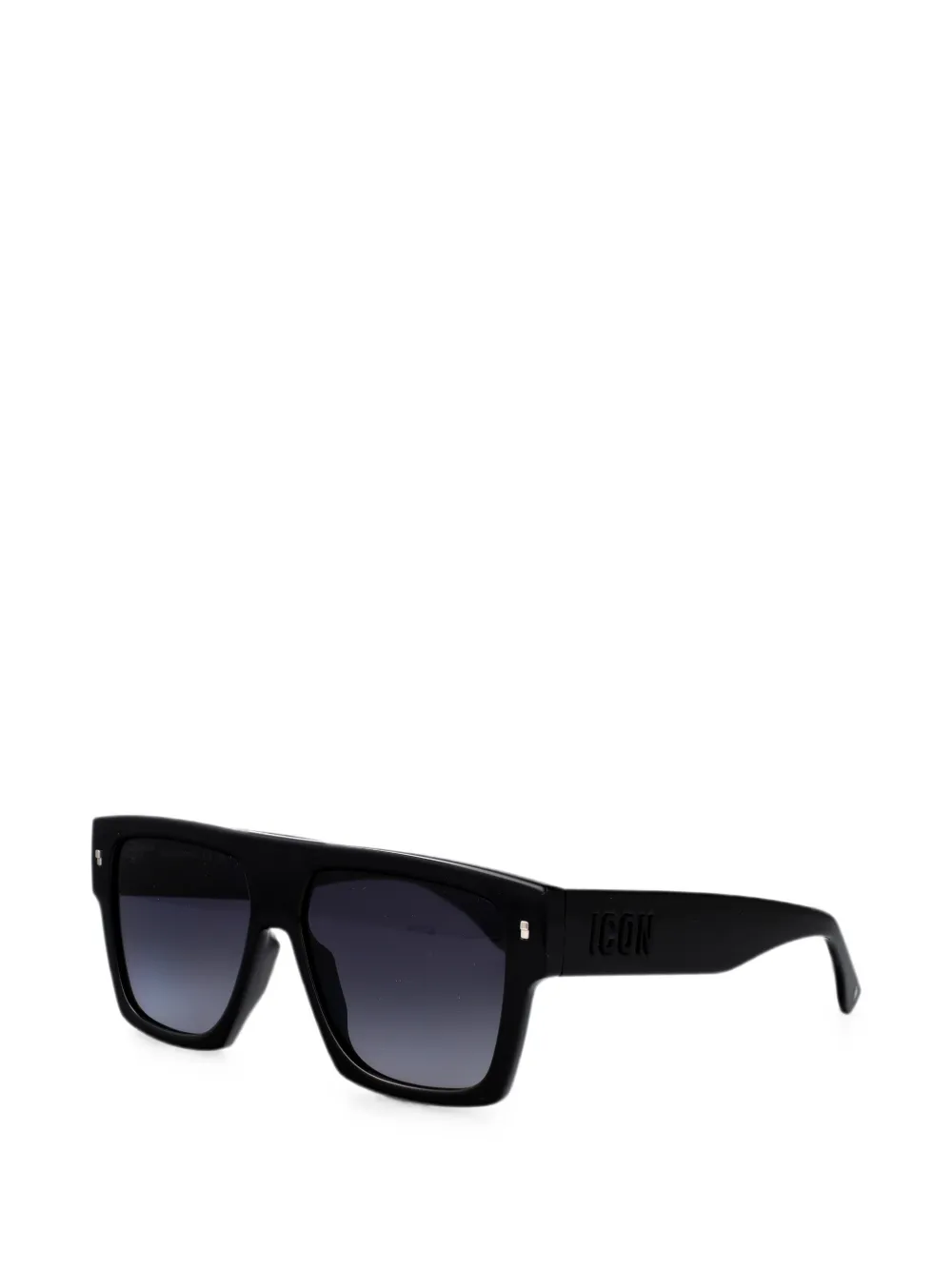 DSQUARED2 EYEWEAR ICONique zonnebril met vierkant montuur Zwart