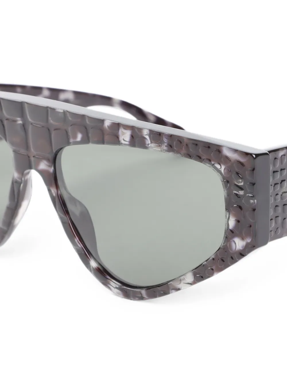 Alaia Eyewear 97 Mask zonnebril Bruin