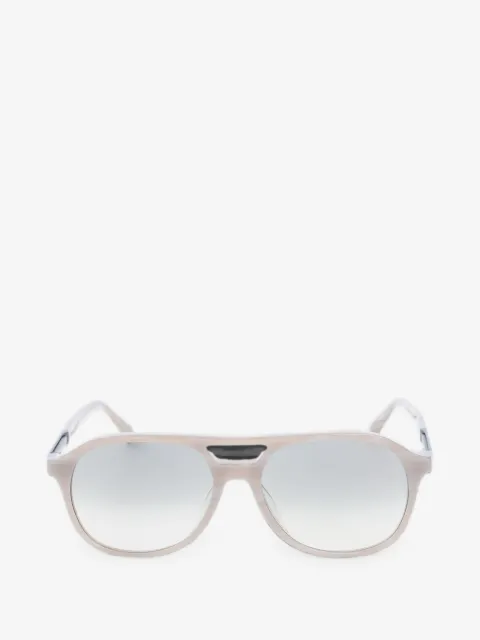 Brunello Cucinelli lentes de sol estilo piloto