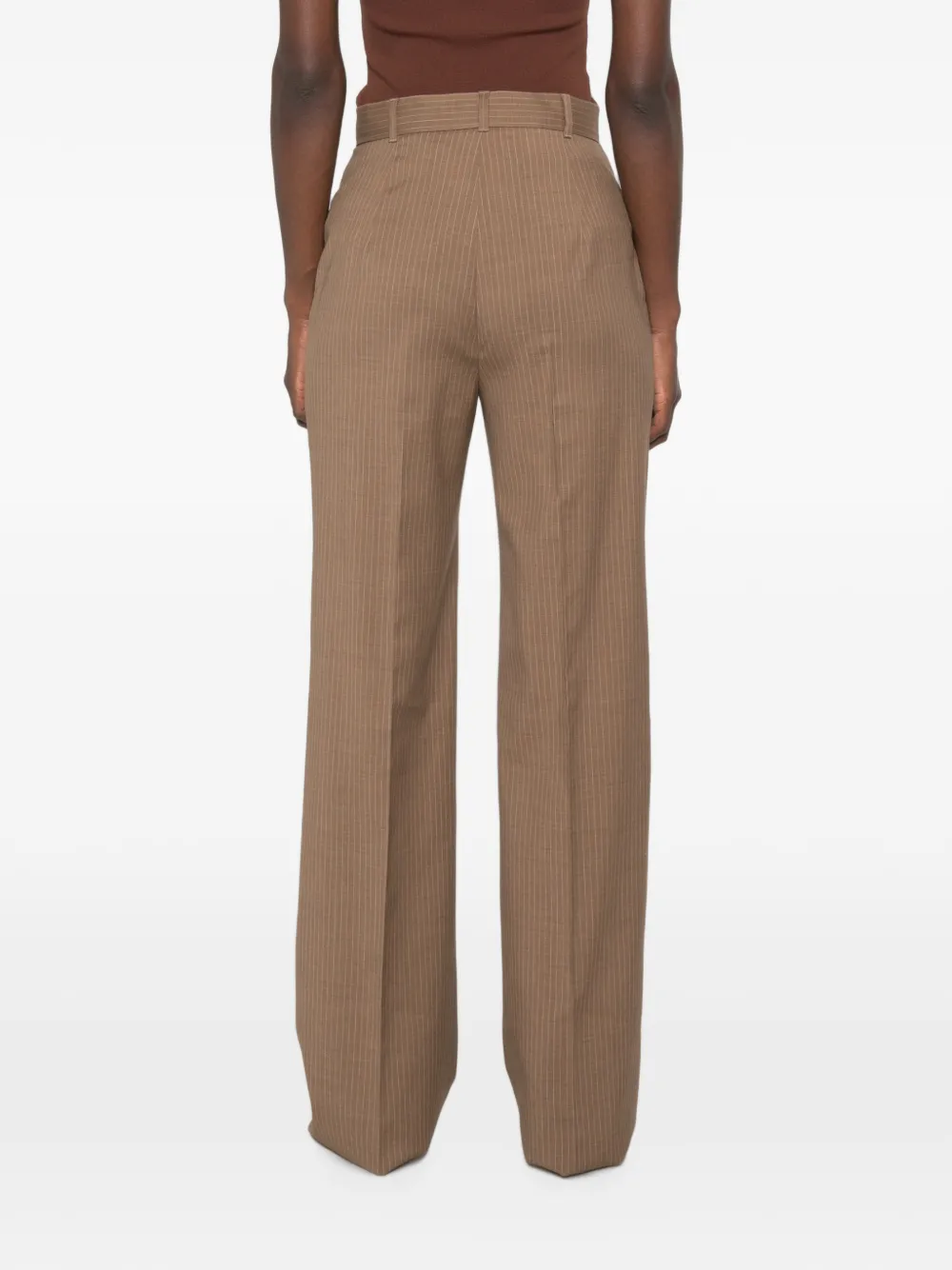 Max Mara Straight broek Bruin