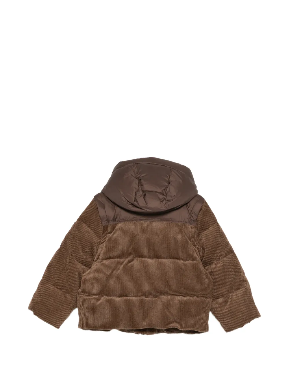 Bonpoint logo-patch padded jacket Bruin