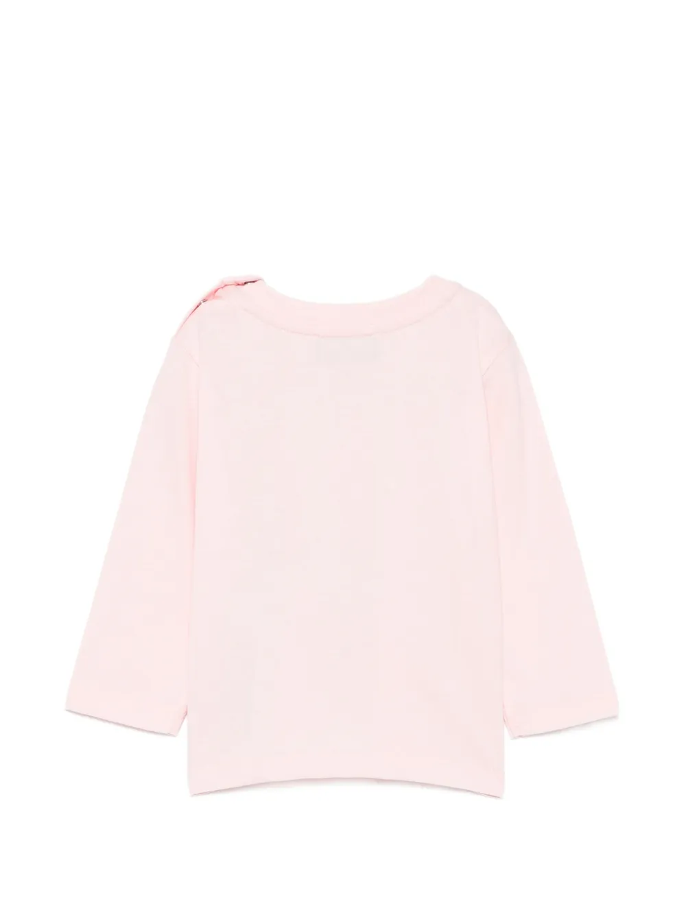 Moschino Kids T-shirt met teddybeerprint Roze
