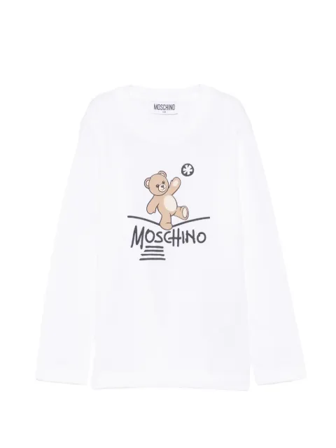 Moschino Kids playera con motivo Teddy Bear