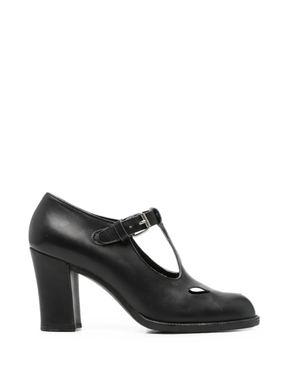 Miu Miu Pre-Owned 2000s T-bar pumps - Schwarz