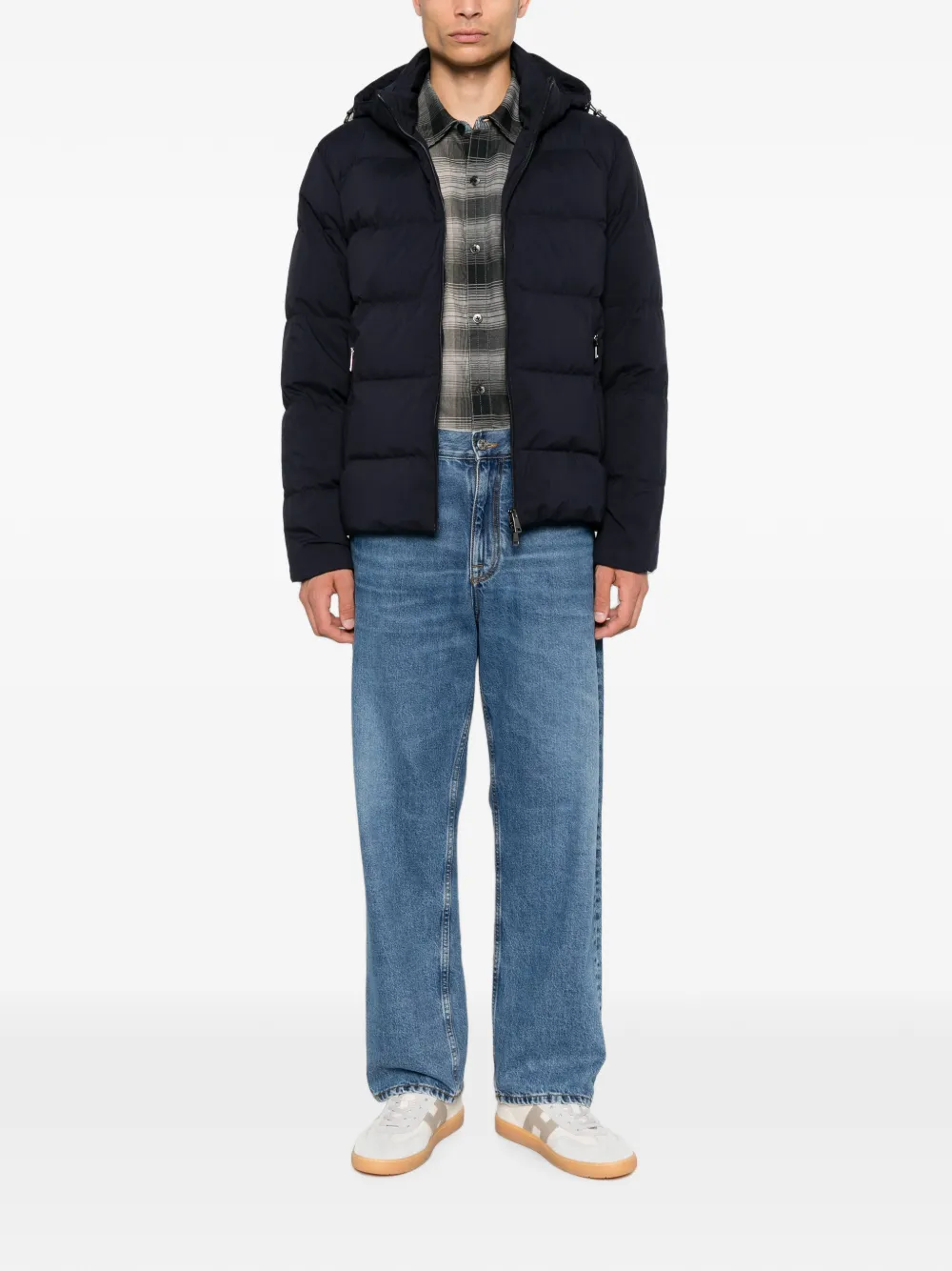 Paul & Shark Gevoerd jack met capuchon Blauw