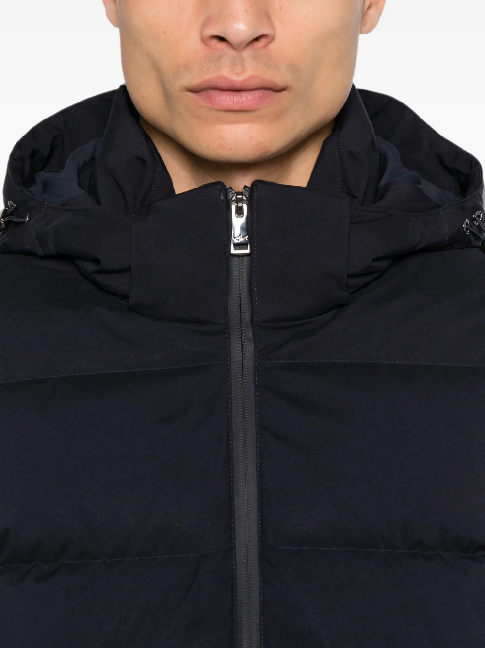 Paul & Shark Gevoerd jack met capuchon Blauw
