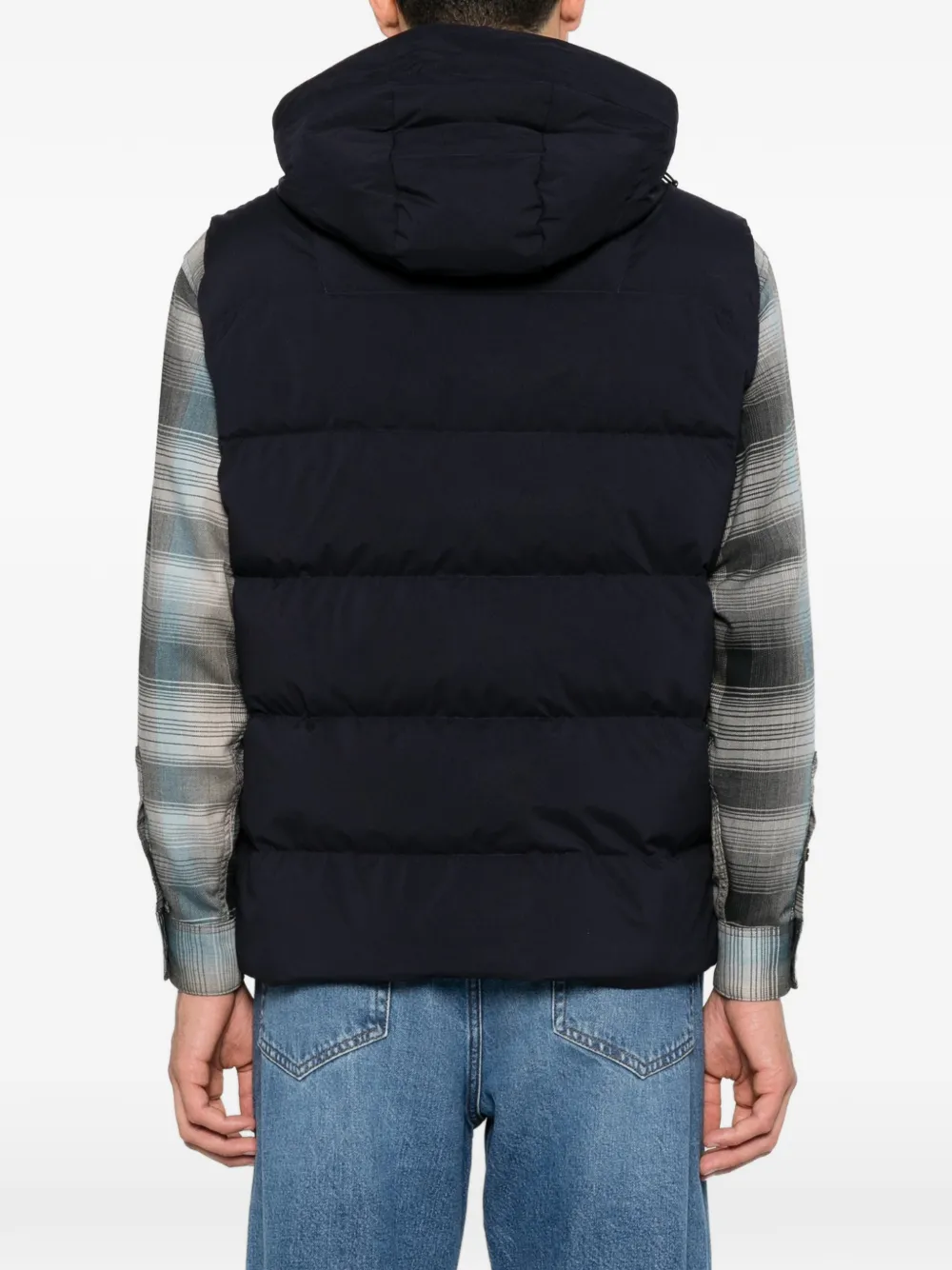 Paul & Shark Bodywarmer met capuchon Blauw
