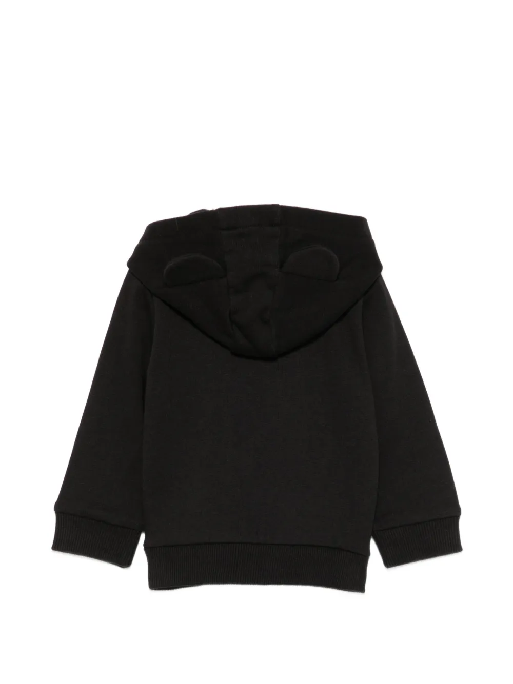 Moschino Kids Hoodie met teddybeerprint Zwart