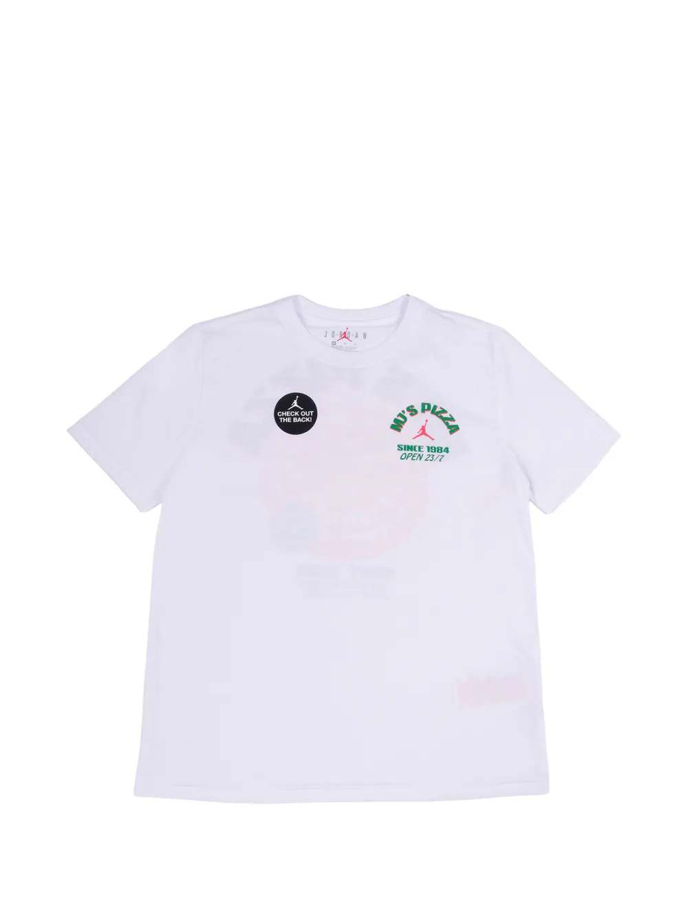 Jordan Kids graphic-print T-shirt - Bianco